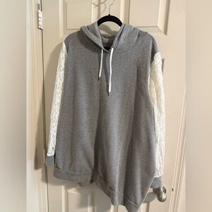 Torrid Gray Knit Top